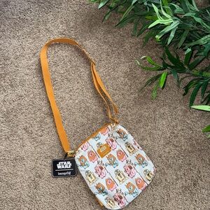 Loungefly Star Wars Cartoon Crossbody brand new